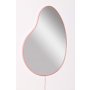 HANAH HOME Ogledalo sa LED osvetljenjem Glenia Pink - slika 5