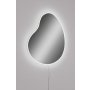HANAH HOME Ogledalo sa LED osvetljenjem Glenia White - slika 2