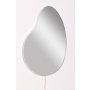HANAH HOME Ogledalo sa LED osvetljenjem Glenia White - slika 5