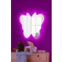 HANAH HOME Ogledalo sa LED osvetljenjem Butterfly Silver Pink - slika 2