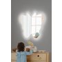 HANAH HOME Ogledalo sa LED osvetljenjem Butterfly Silver White - slika 2