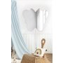 HANAH HOME Ogledalo sa LED osvetljenjem Butterfly Silver White - slika 4