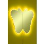 HANAH HOME Ogledalo sa LED osvetljenjem Butterfly Silver Yellow - slika 3