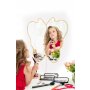 HANAH HOME Ogledalo sa LED osvetljenjem Butterfly Silver Yellow - slika 5