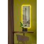 HANAH HOME Ogledalo sa LED osvetljenjem Rectangular 20x80 cm Yellow - slika 2