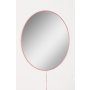 HANAH HOME Ogledalo sa LED osvetljenjem Round Diameter: 40 cm Pink - slika 5