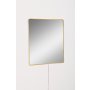 HANAH HOME Ogledalo sa LED osvetljenjem Square 30x30 cm Yellow - slika 5