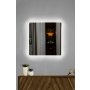 HANAH HOME Ogledalo sa LED osvetljenjem Square 30x30 cm White - slika 1