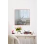 HANAH HOME Ogledalo sa LED osvetljenjem Square 30x30 cm Pink - slika 4