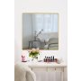 HANAH HOME Ogledalo sa LED osvetljenjem Square 50x50 cm Yellow - slika 4