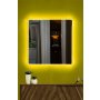 HANAH HOME Ogledalo sa LED osvetljenjem Square 50x50 cm Yellow - slika 1