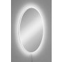 HANAH HOME Ogledalo sa LED osvetljenjem Elliptical Single 30x40 cm White - slika 2