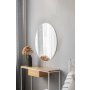 HANAH HOME Ogledalo sa LED osvetljenjem Elliptical Single 30x40 cm White - slika 3