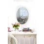 HANAH HOME Ogledalo sa LED osvetljenjem Elliptical Single 30x40 cm White - slika 4