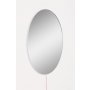 HANAH HOME Ogledalo sa LED osvetljenjem Elliptical Single 30x40 cm White - slika 5