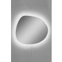 HANAH HOME Ogledalo sa LED osvetljenjem Piago White - slika 2