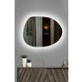 HANAH HOME Ogledalo sa LED osvetljenjem Piago White - slika 1
