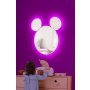 HANAH HOME Ogledalo sa LED osvetljenjem Mickey Silver Pink - slika 1