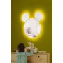 HANAH HOME Ogledalo sa LED osvetljenjem Mickey Silver Yellow - slika 2