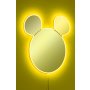 HANAH HOME Ogledalo sa LED osvetljenjem Mickey Silver Yellow - slika 3