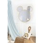 HANAH HOME Ogledalo sa LED osvetljenjem Mickey Silver Yellow - slika 5