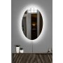 HANAH HOME Ogledalo sa LED osvetljenjem Belrosa White - slika 1