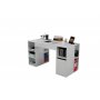 HANAH HOME Radni sto Diamond White - slika 4