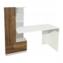 HANAH HOME Radni sto Domingos White Walnut - slika 4