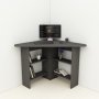 HANAH HOME Radni sto Corner Anthracite - slika 3