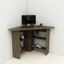 HANAH HOME Radni sto Corner Walnut - slika 2