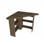 HANAH HOME Radni sto Corner Walnut - slika 4
