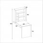 HANAH HOME Radni sto Sedir Oak - slika 5