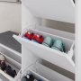 HANAH HOME Cipelarnik Dude White - slika 5