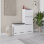 HANAH HOME Cipelarnik Dude White - slika 1