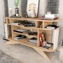 HANAH HOME Komoda Stor Oak White - slika 3