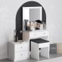 HANAH HOME Sto za šminkanje Nice White - slika 2