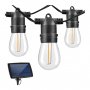 ELEMENTA Solarni LED niz 15 m, 15 sijalica SNZ-15WW/15M-S - slika 1