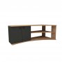 HANAH HOME TV polica Termera Atlantic Pine Anthracite - slika 4