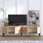 HANAH HOME TV polica Nora Sapphire Oak - slika 2