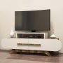 HANAH HOME TV polica Rose Walnut Cream - slika 1