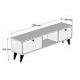 HANAH HOME TV polica Serenat 1210 - slika 5
