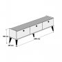 HANAH HOME TV polica Lidya - slika 3