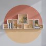 HANAH HOME Zidna polica Elitra White - slika 2