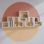 HANAH HOME Zidna polica Elitra White - slika 1