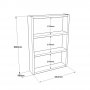 HANAH HOME Zidna polica Pr1 An - slika 5