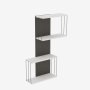 HANAH HOME Zidna polica Destan White - slika 2