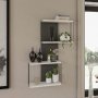 HANAH HOME Zidna polica Destan White - slika 1