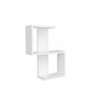 HANAH HOME Zidna polica Octa White - slika 4