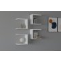 HANAH HOME Zidna polica Base White - slika 2