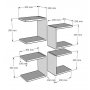 HANAH HOME Zidna polica Base White - slika 5